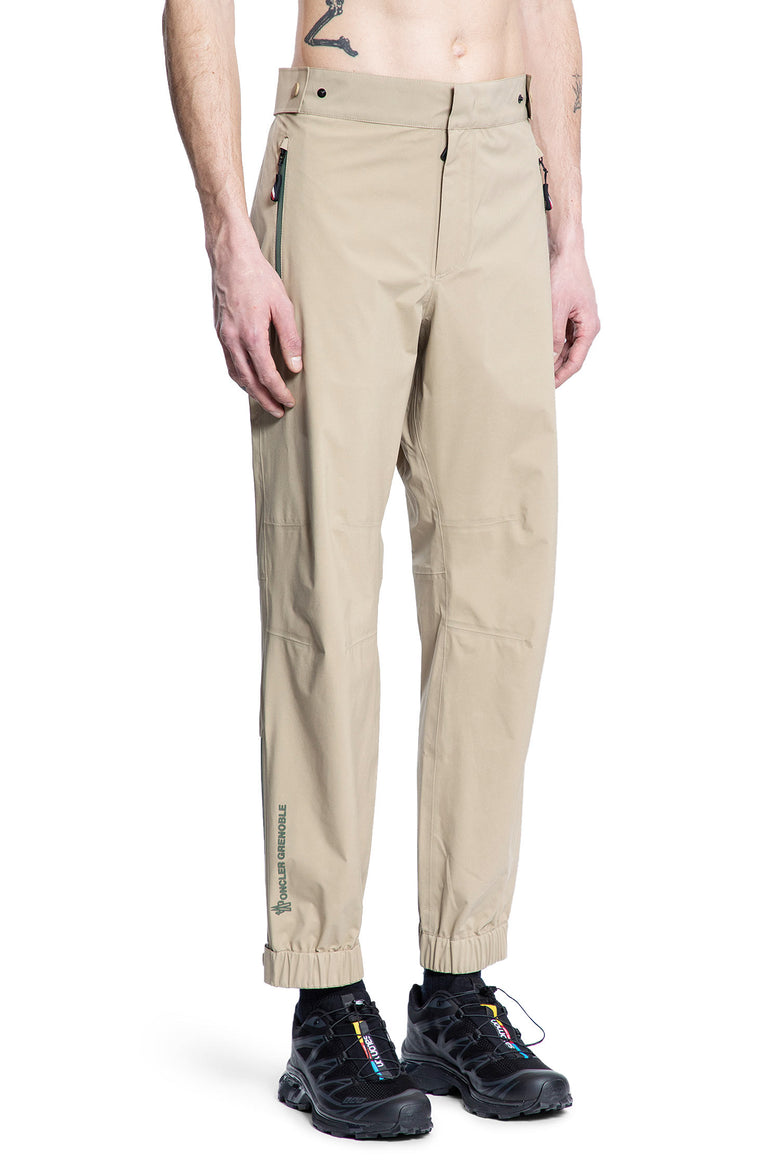 MONCLER GRENOBLE MAN BEIGE TROUSERS