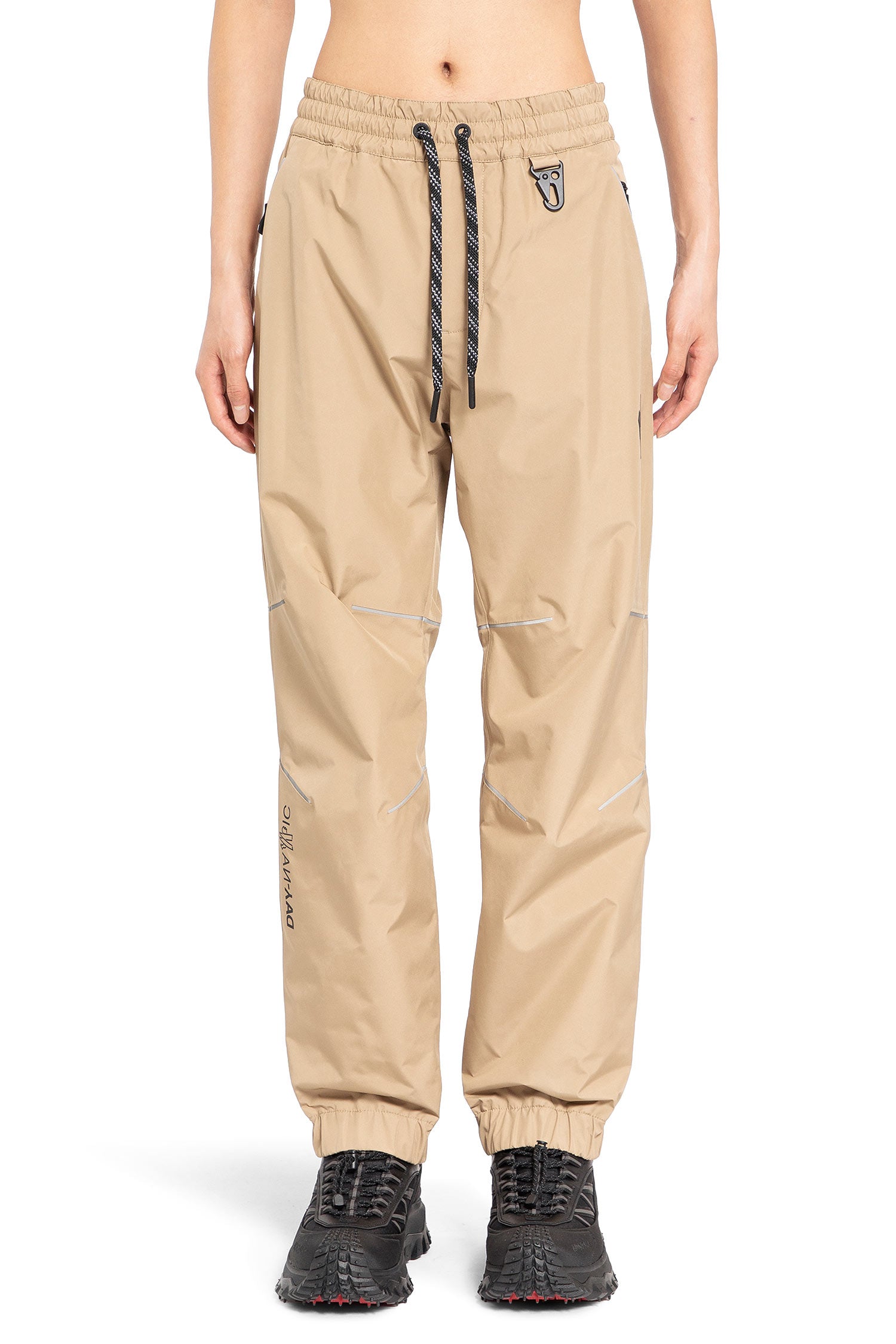 MONCLER GRENOBLE MAN BEIGE TROUSERS