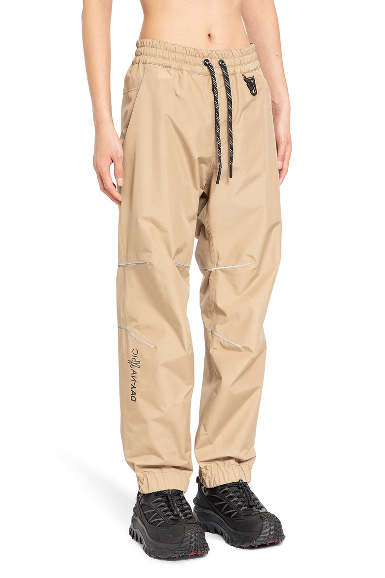 MONCLER GRENOBLE MAN BEIGE TROUSERS