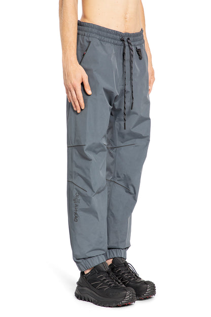 MONCLER GRENOBLE MAN GREY TROUSERS