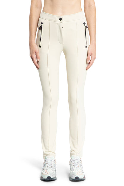 Antonioli MONCLER GRENOBLE WOMAN OFF-WHITE TROUSERS