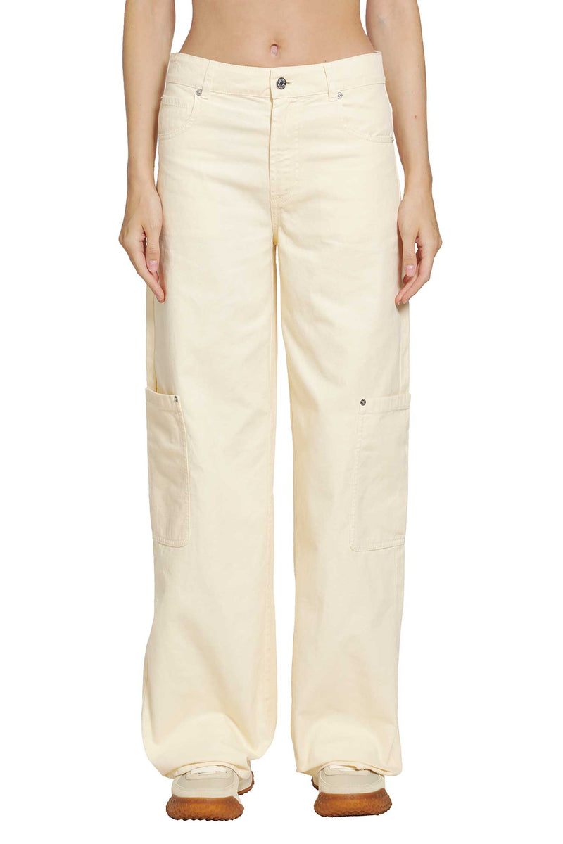 MONCLER Canva Cargo Trousers woman