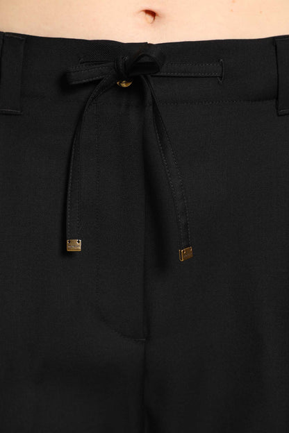 Wool Gabardine Tailored Pants