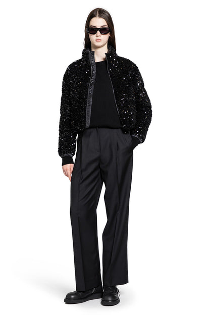 Wool Gabardine Tailored Pants
