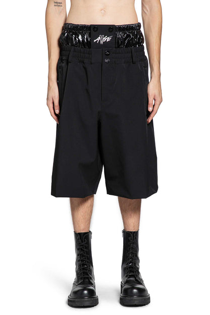 Asap Rocky Logo Print Nylon Shorts