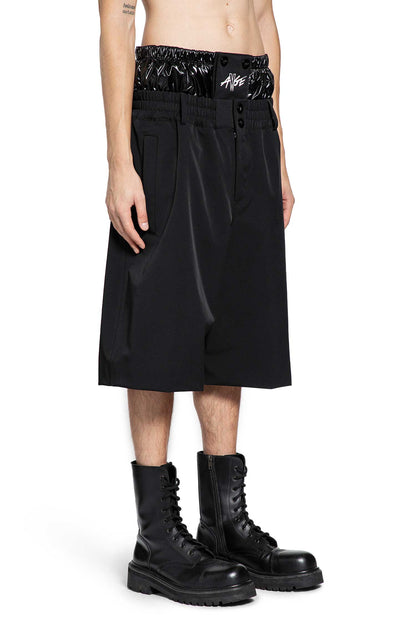 Asap Rocky Logo Print Nylon Shorts
