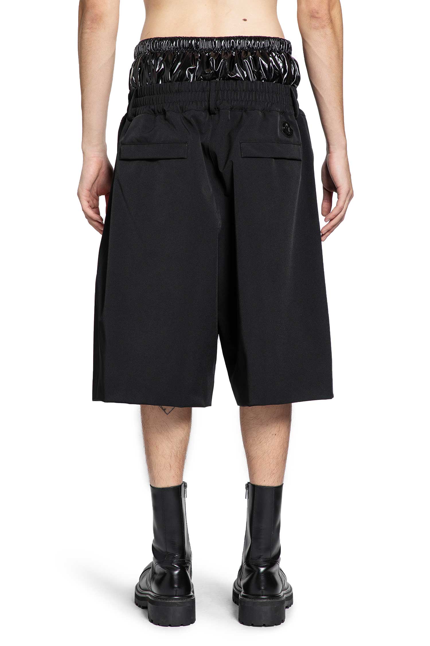 Asap Rocky Logo Print Nylon Shorts