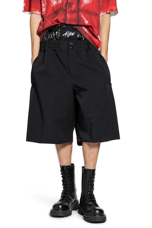 Asap Rocky Logo Print Nylon Shorts