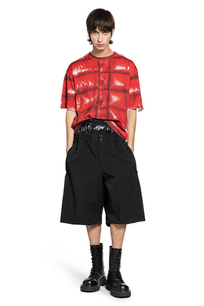 Asap Rocky Logo Print Nylon Shorts