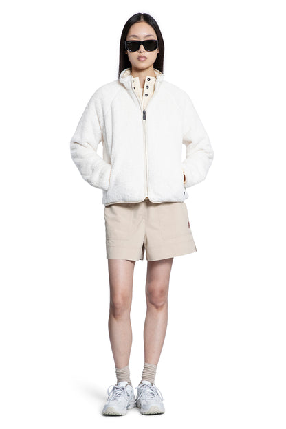 MONCLER GRENOBLE WOMAN BEIGE SHORTS