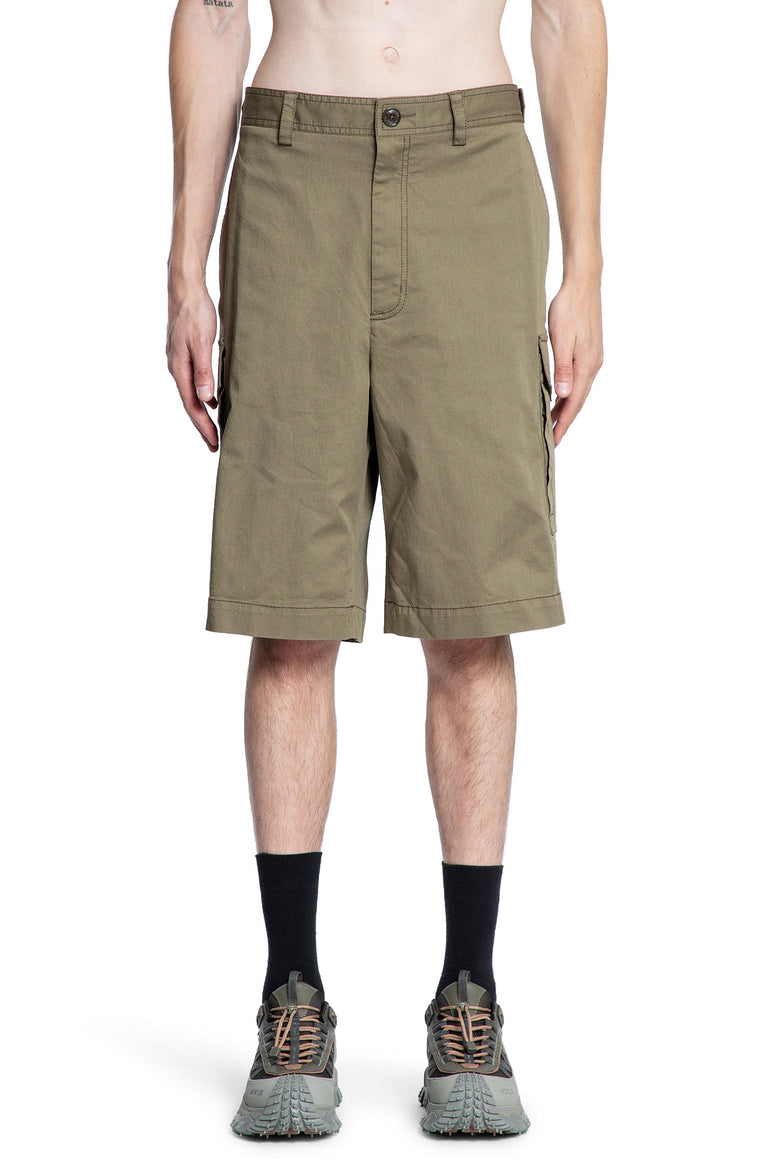 Cotton Gabardine Cargo Shorts