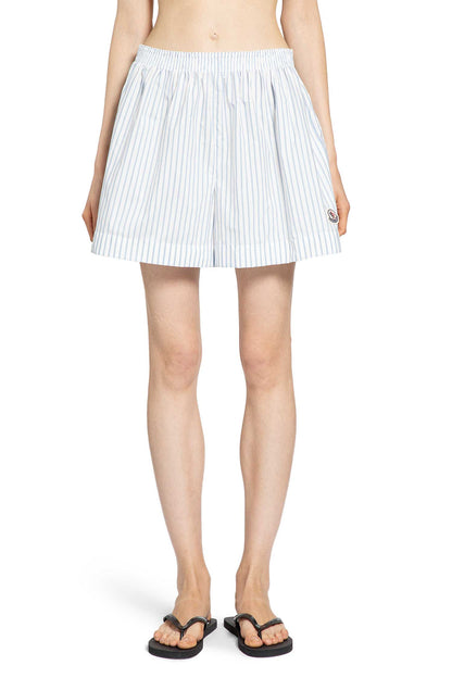 MONCLER WOMAN BLUE SHORTS