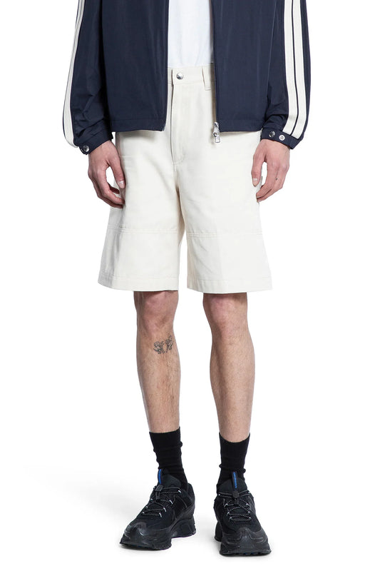 Cotton Canvas Workwear Shorts - Antonioli.eu