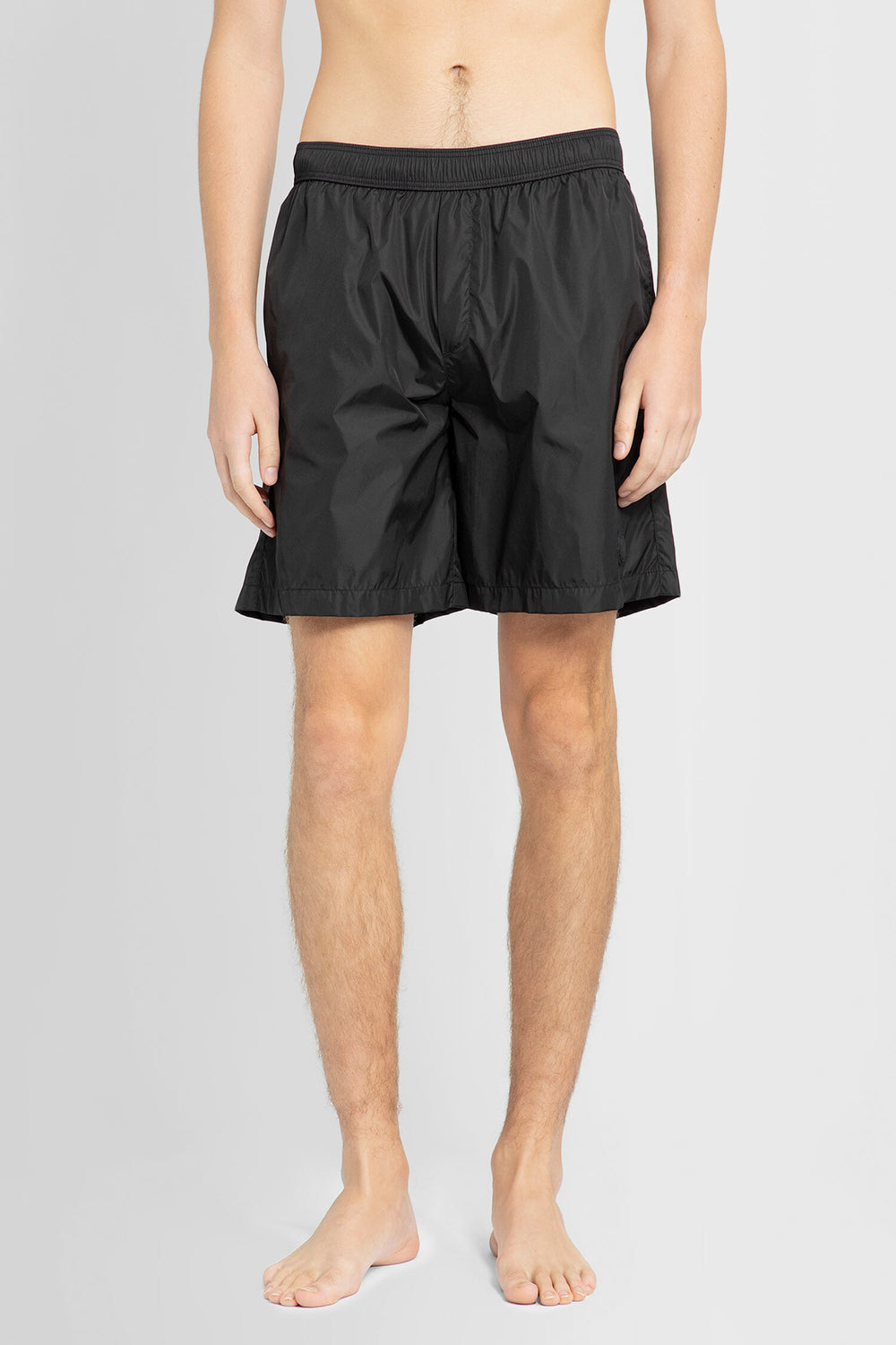 MONCLER MAN BLACK SWIMWEAR