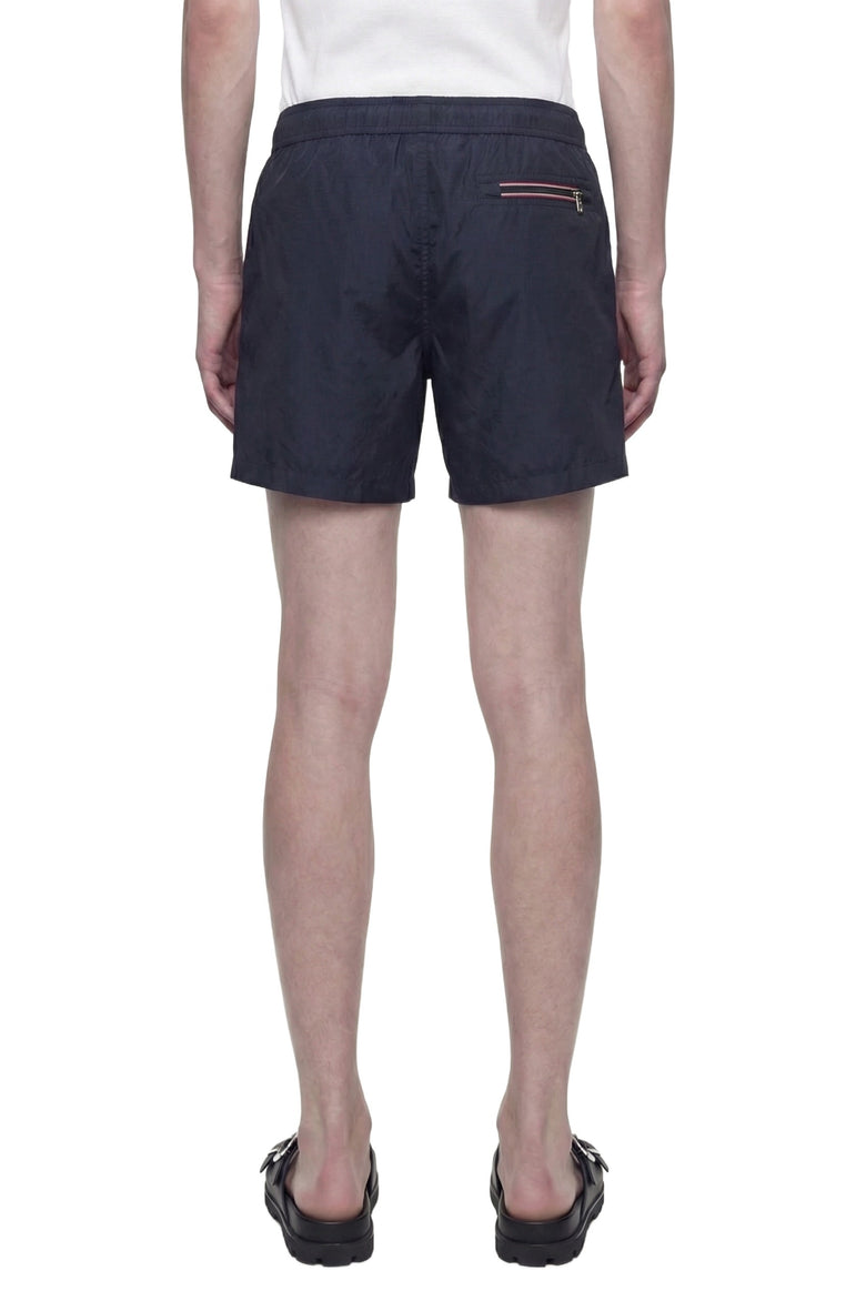 MONCLER Logo Patch Swim Shorts man
