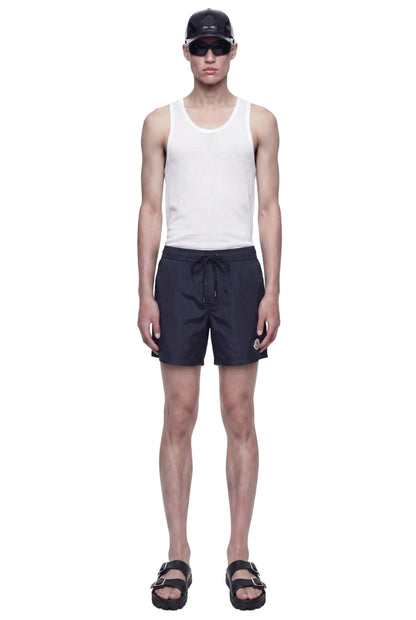 Logo Patch Swim Shorts