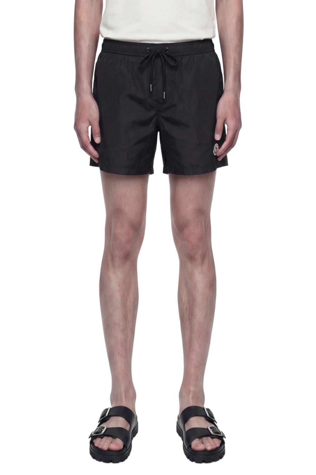 Logo Patch Swim Shorts