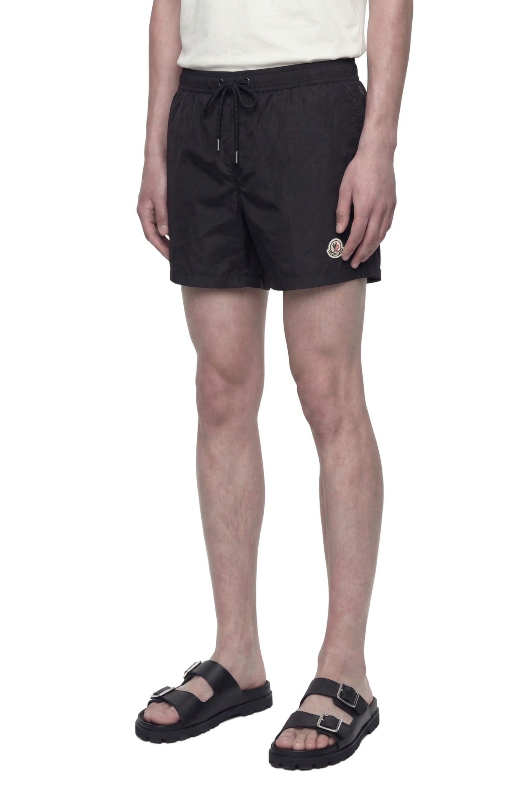 Logo Patch Swim Shorts