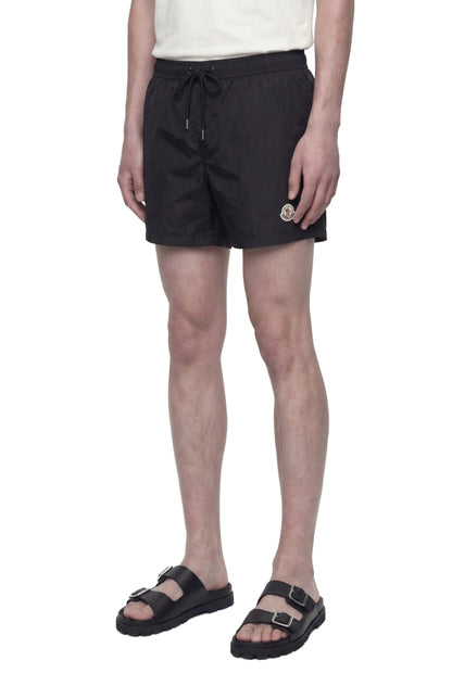 Logo Patch Swim Shorts