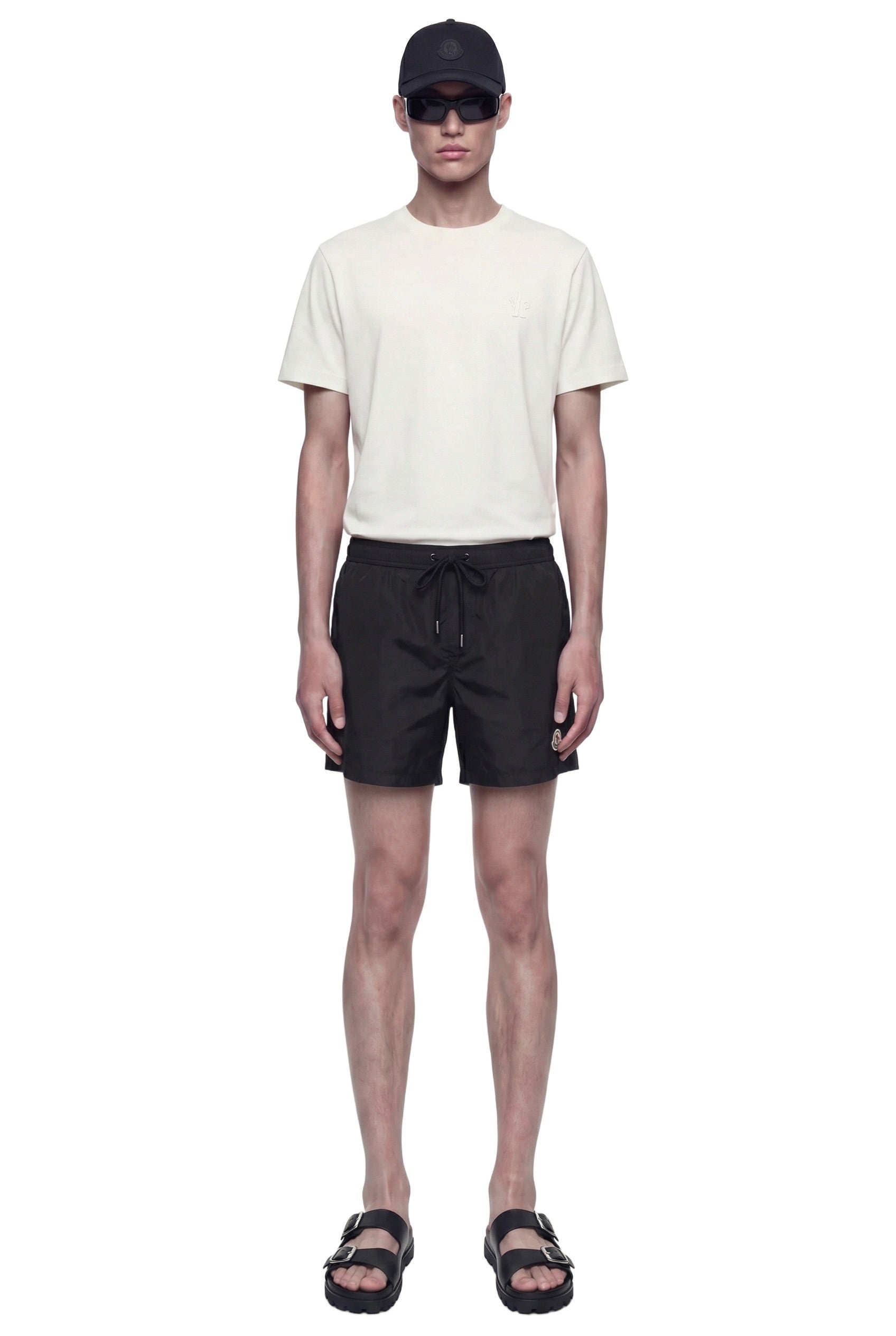 Logo Patch Swim Shorts