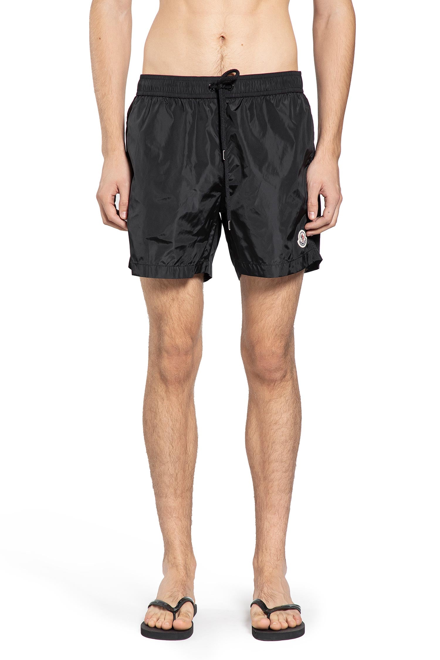 MONCLER MAN BLACK SWIMWEAR