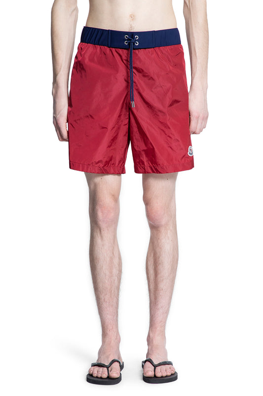 MONCLER MAN RED SWIMWEAR