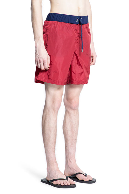 MONCLER MAN RED SWIMWEAR