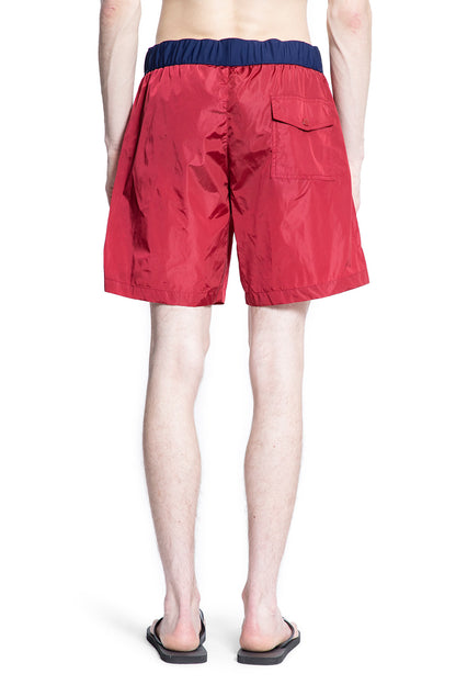 MONCLER MAN RED SWIMWEAR