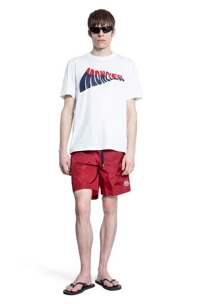 MONCLER MAN RED SWIMWEAR