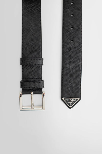 PRADA MAN BLACK BELTS