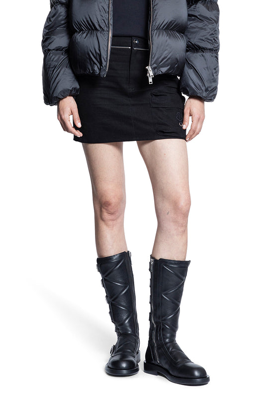 MONCLER GENIUS WOMAN BLACK SKIRTS