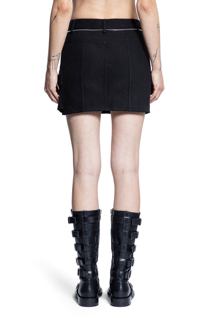 MONCLER GENIUS WOMAN BLACK SKIRTS