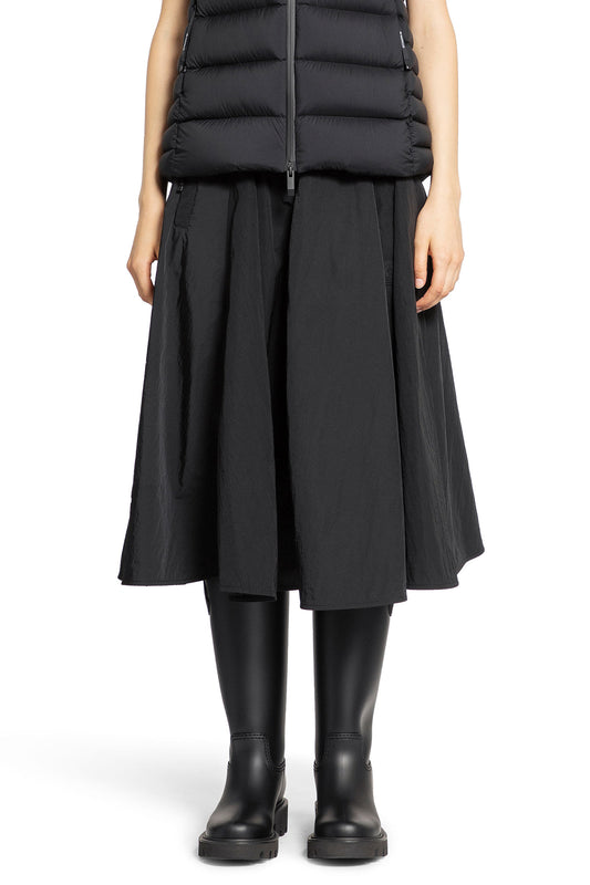 MONCLER WOMAN BLACK SKIRTS