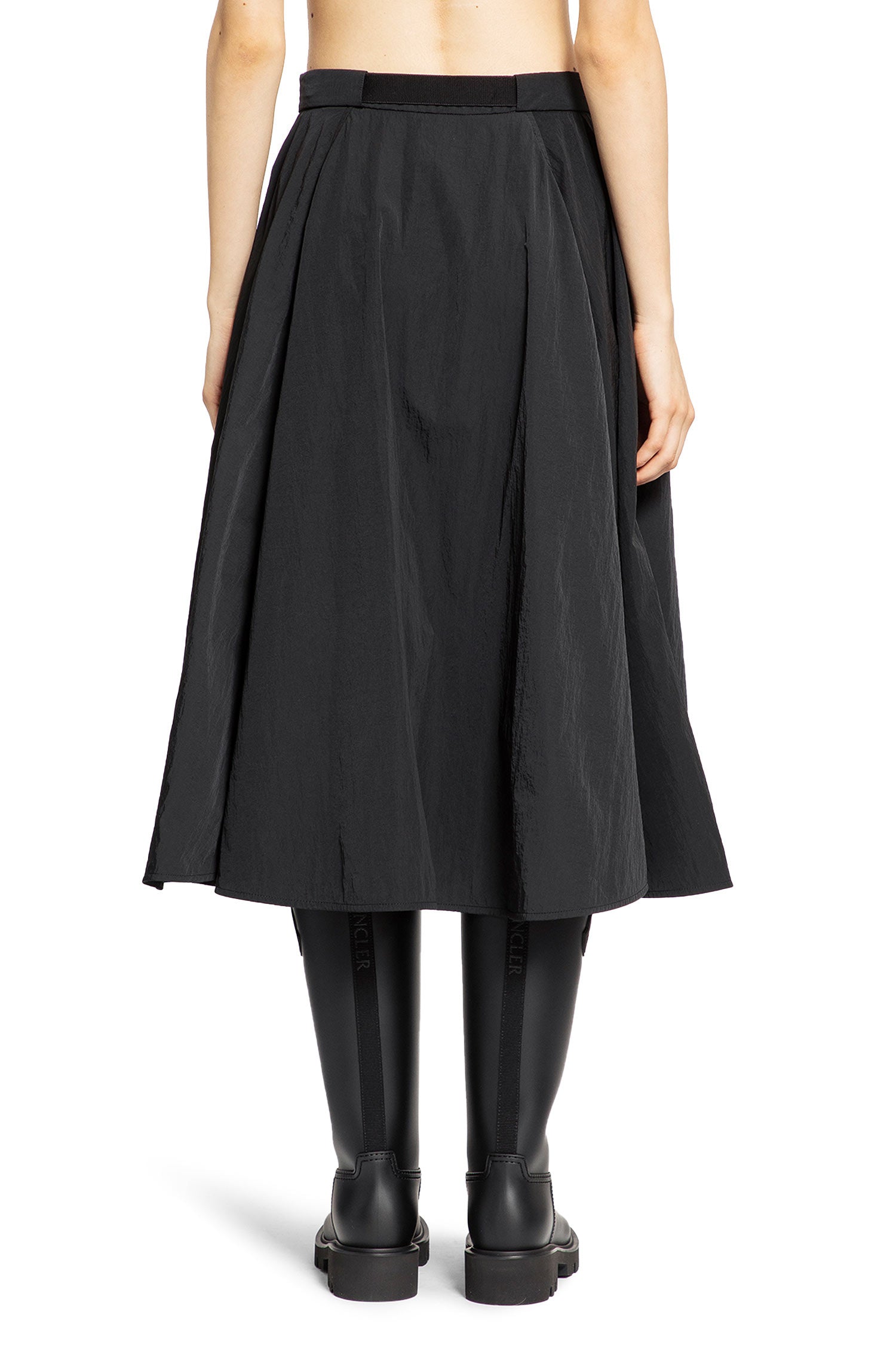 MONCLER WOMAN BLACK SKIRTS