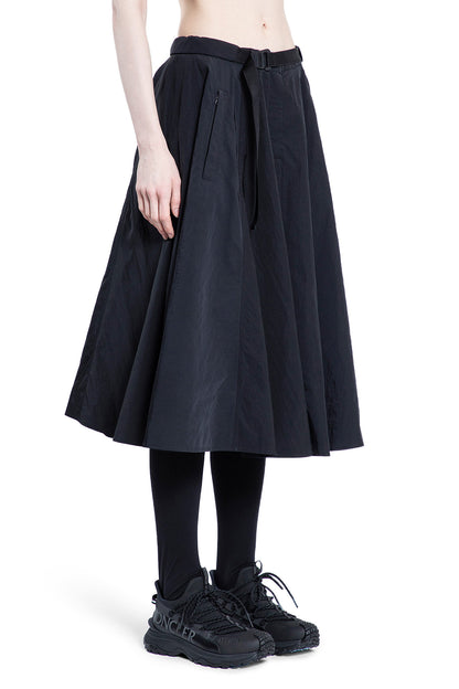 MONCLER WOMAN BLACK SKIRTS