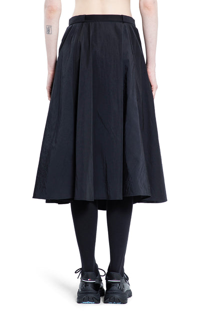 MONCLER WOMAN BLACK SKIRTS