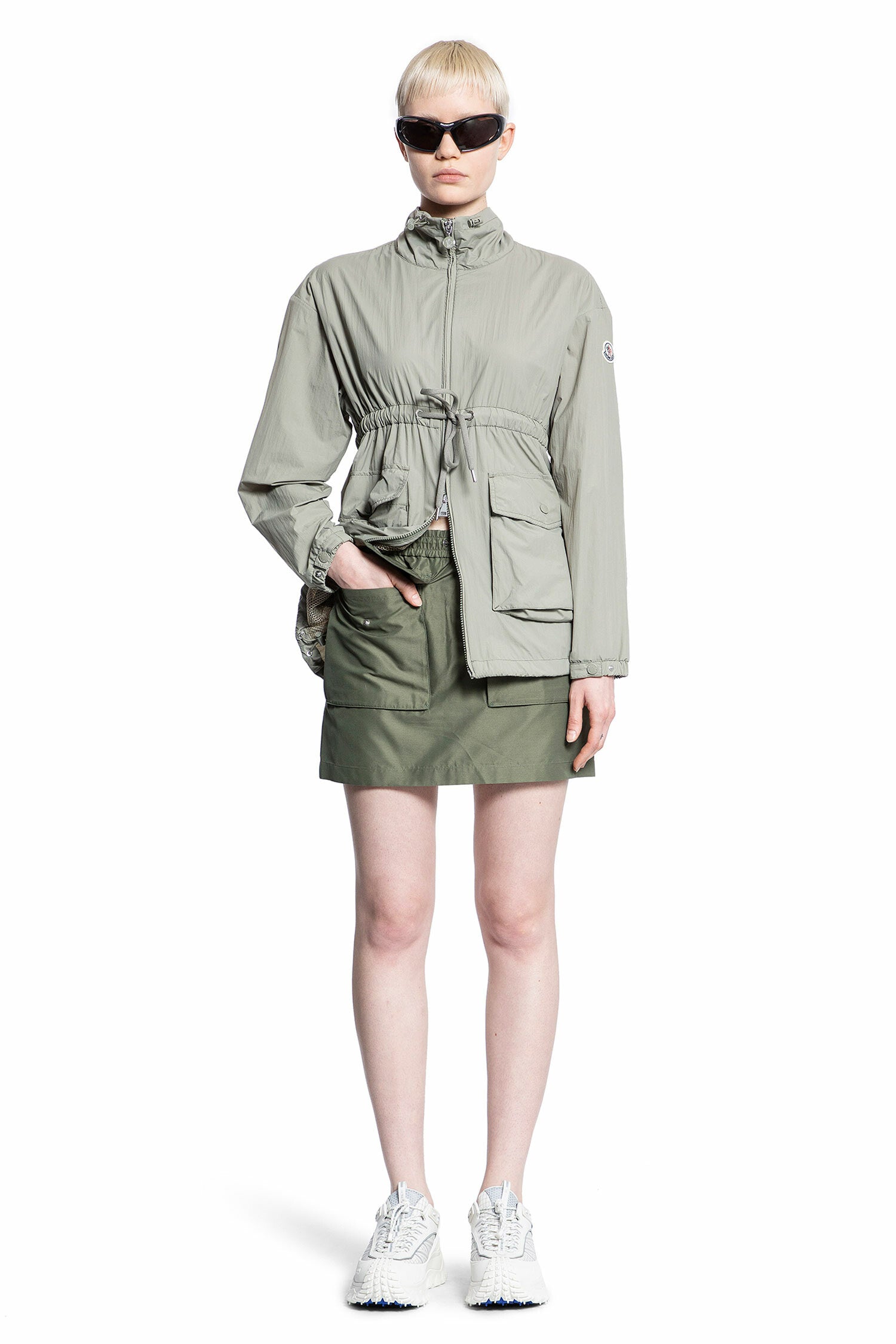 MONCLER WOMAN GREEN SKIRTS