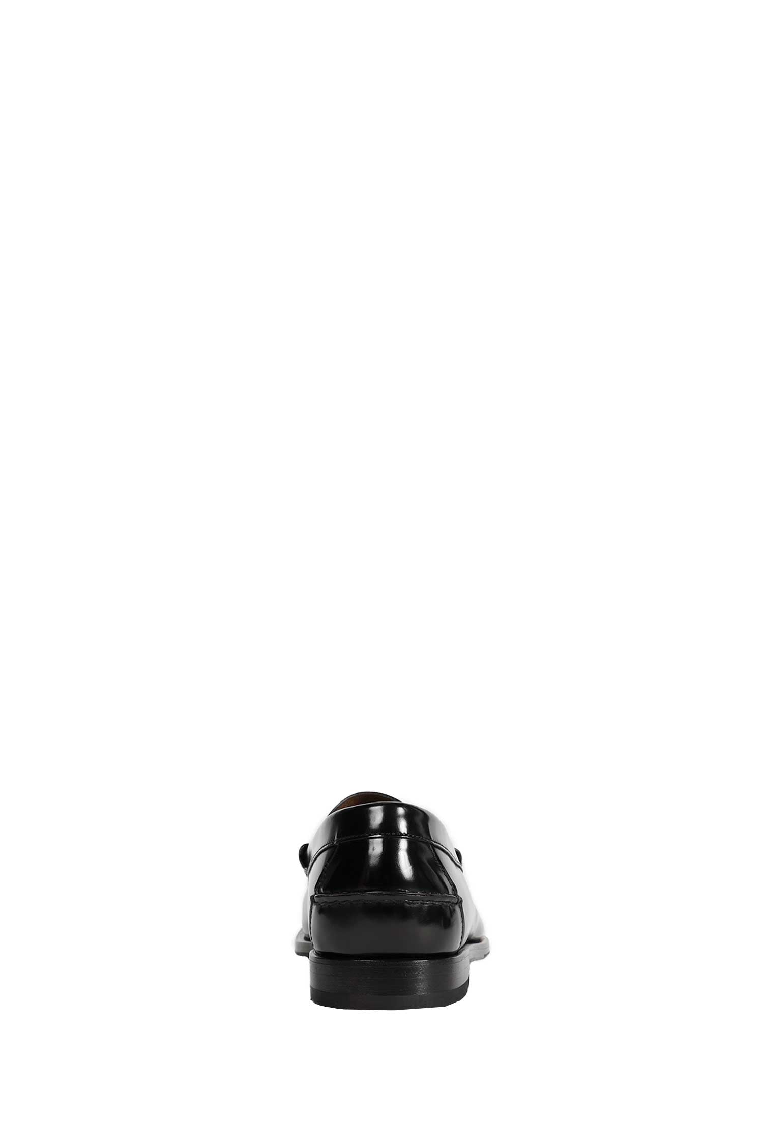 Brushed Leather Loafers