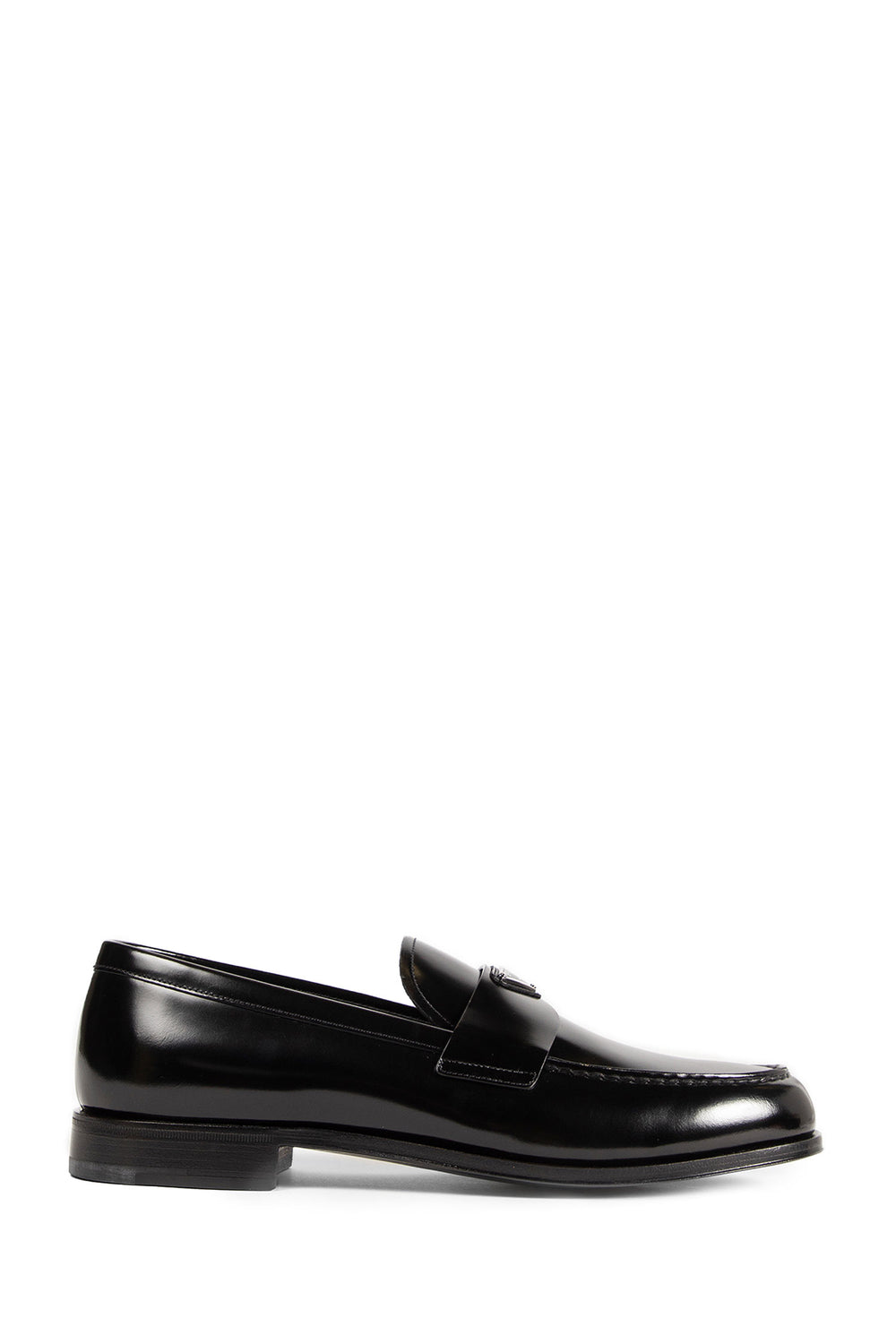 Brushed Leather Loafers