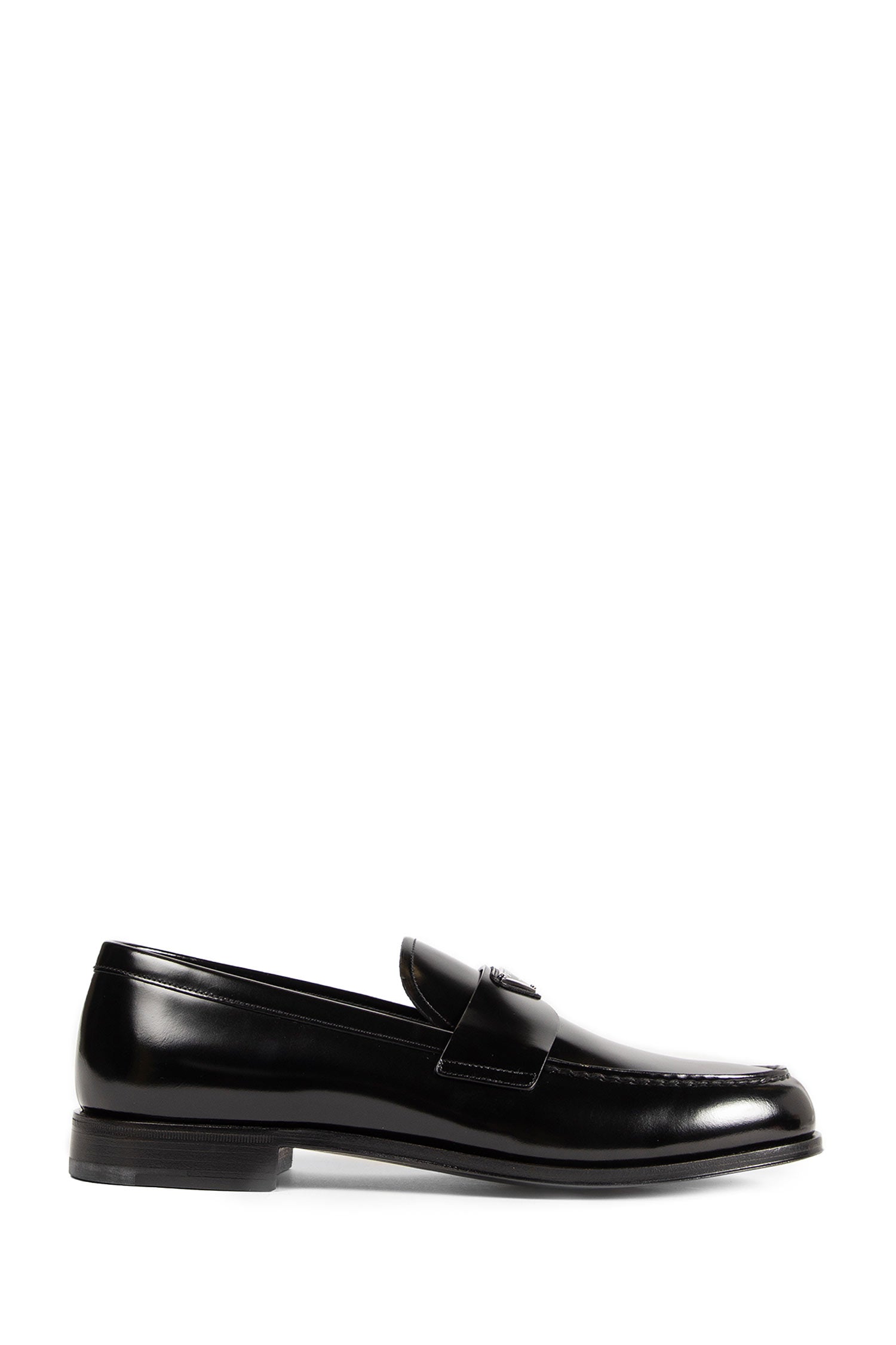 Brushed Leather Loafers