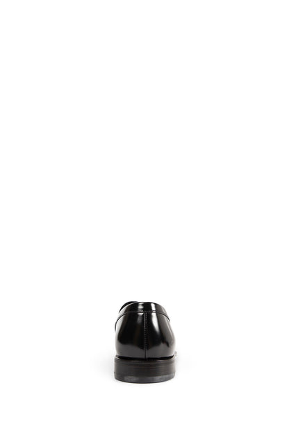 Brushed Leather Loafers
