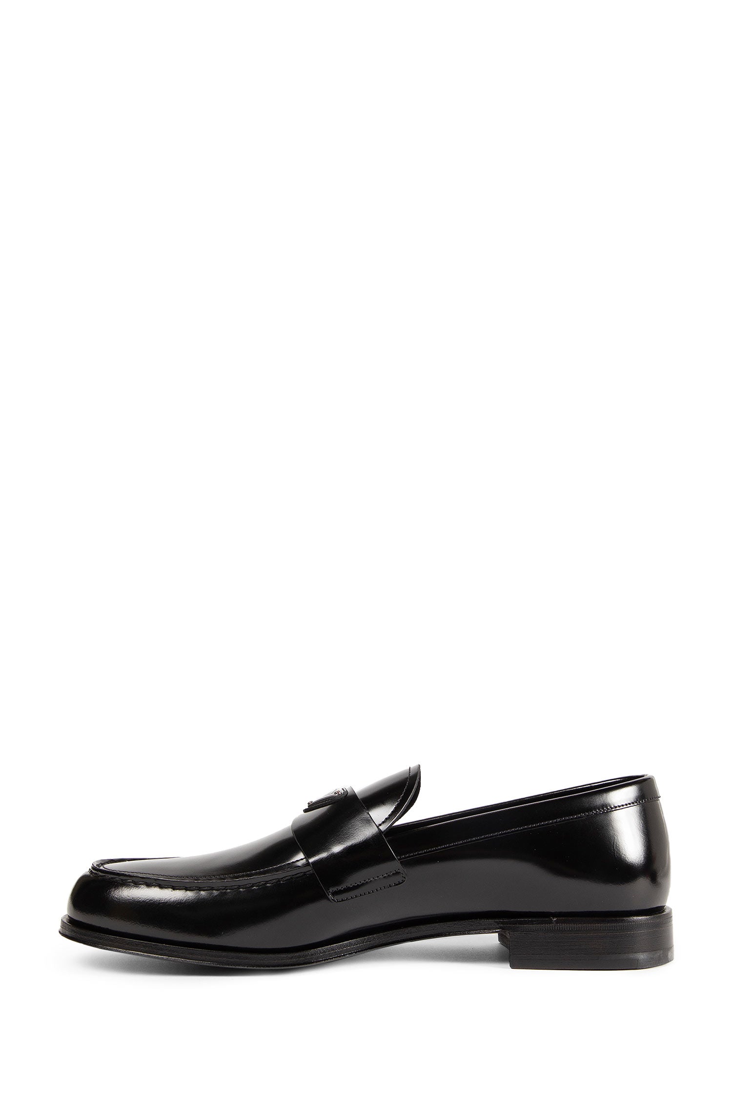 Brushed Leather Loafers