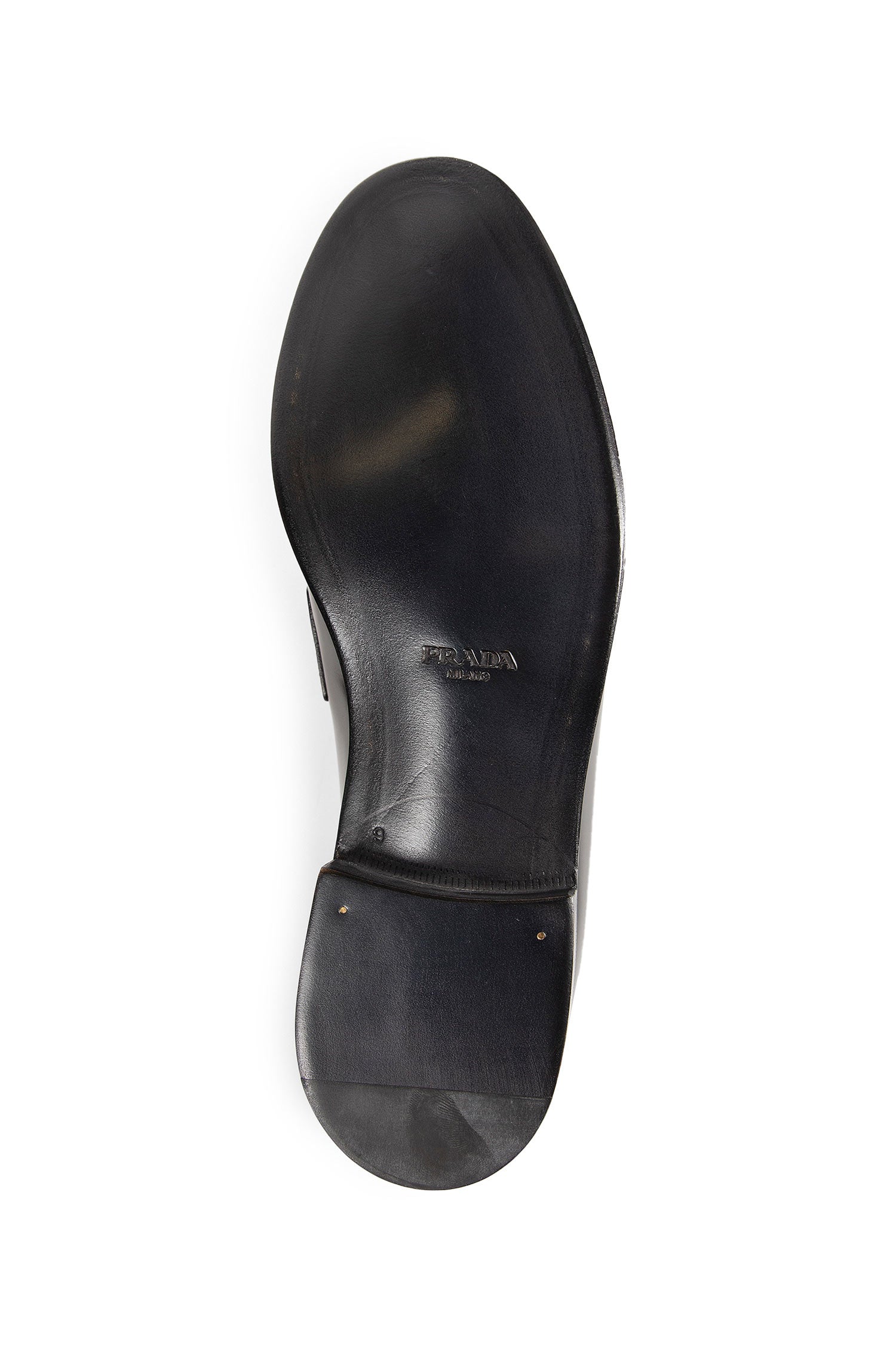 Brushed Leather Loafers