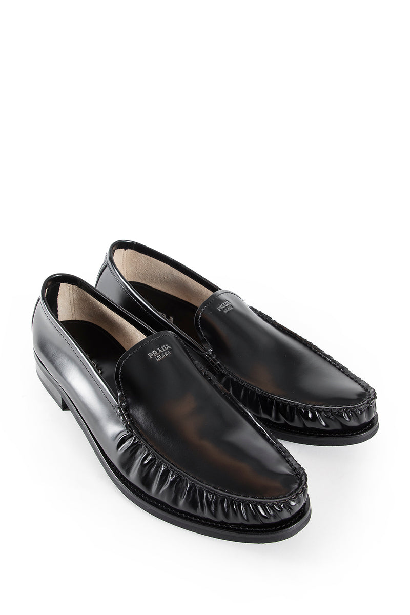 Brushed Leather Loafers - Antonioli.eu