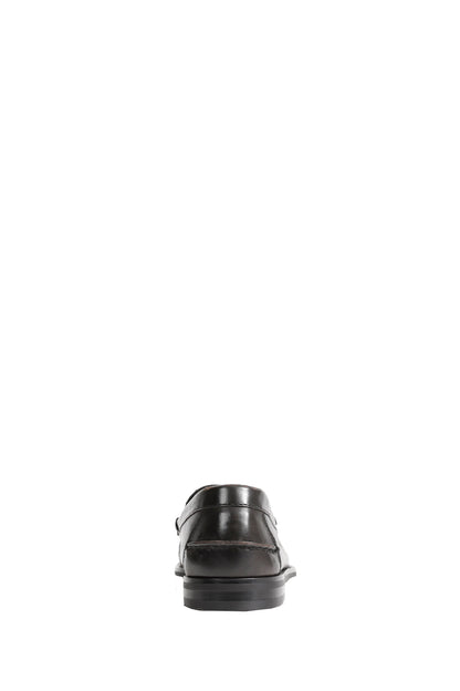 Antiqued Leather Loafers