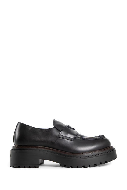 Antonioli PRADA MAN BLACK LOAFERS & FLATS