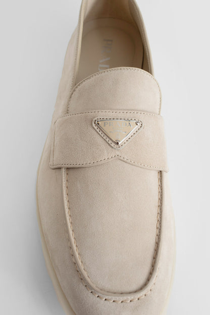 PRADA MAN BEIGE LOAFERS & FLATS