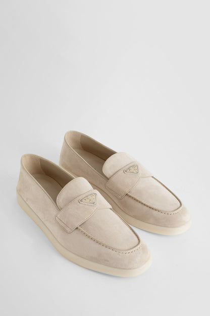 PRADA MAN BEIGE LOAFERS & FLATS