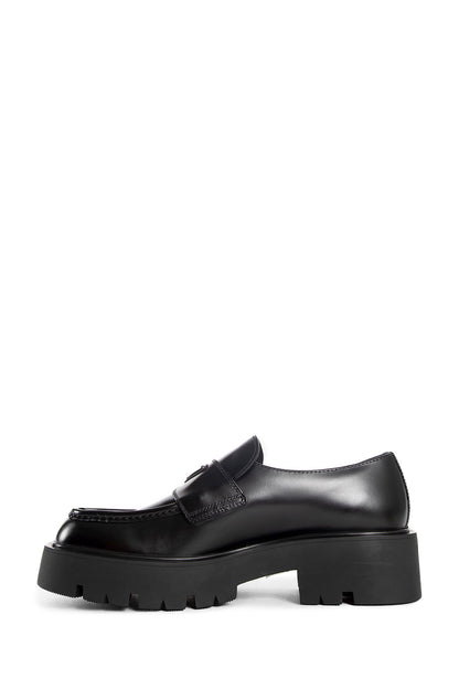 PRADA MAN BLACK LOAFERS & FLATS