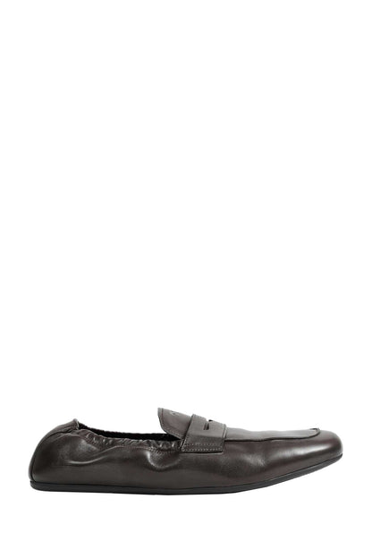 Suffle Antiqued Leather Loafers